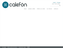Tablet Screenshot of calefon.es